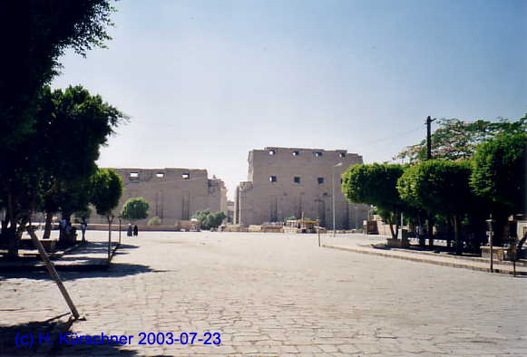 Eingang des Karnak - Tempels
